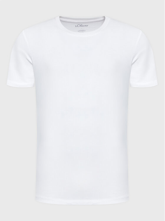 s.Oliver s.Oliver Комплект футболок 2125230 Білий Slim Fit