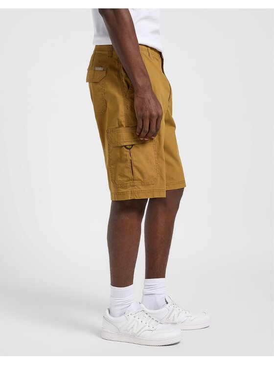 Lee Lee Szorty materiałowe XM Crossroad Cargo Short Extreme Motion Brązowy Cargo Fit