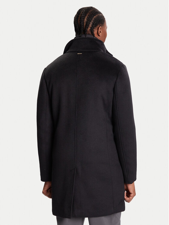 Guess Guess Übergangsmantel M4BL30 WGJ82 Schwarz Regular Fit