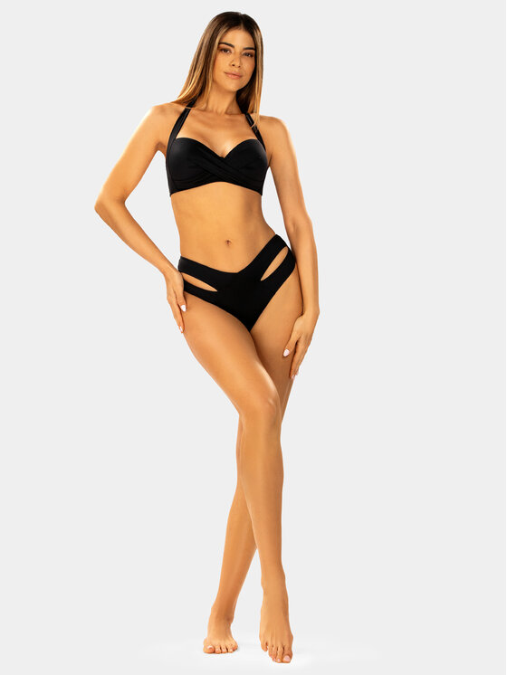 Feba Feba Dół od bikini FD217 Czarny