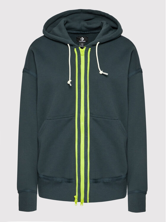 Converse Converse Mikina Unisex Utility Fleece French Terry 10022002-A06 Tmavomodrá Regular Fit