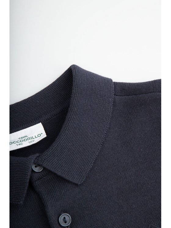 Coccodrillo Coccodrillo T-Shirt WC6172101BSB-015 Granatowy Regular Fit