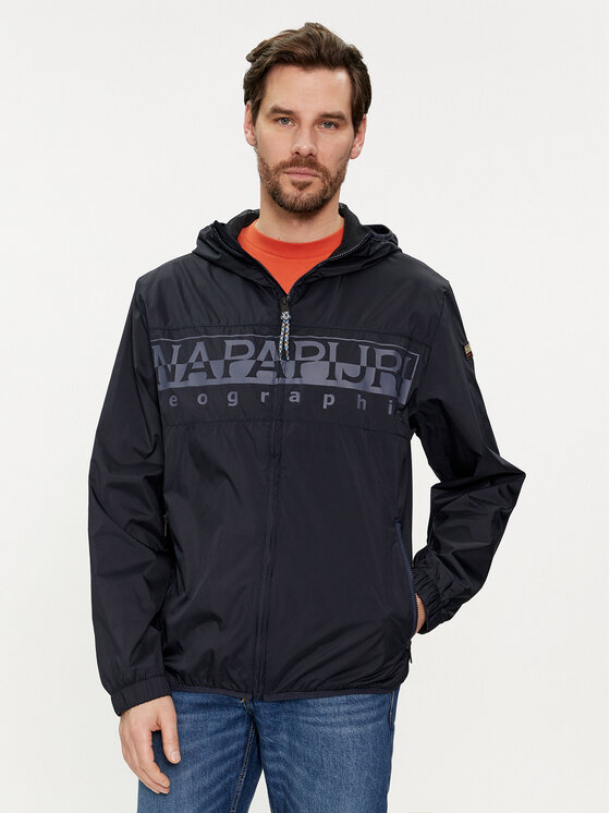 Napapijri Napapijri Μπουφάν μεταβατικό A-Raymi NP0A4IB7 Σκούρο μπλε Regular Fit