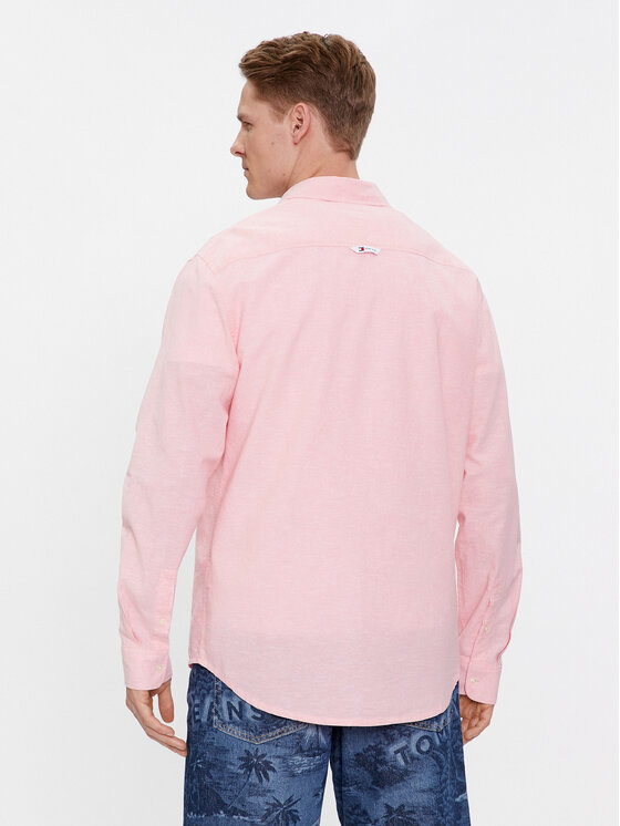 Tommy Jeans Tommy Jeans Košulja DM0DM18962 Ružičasta Regular Fit