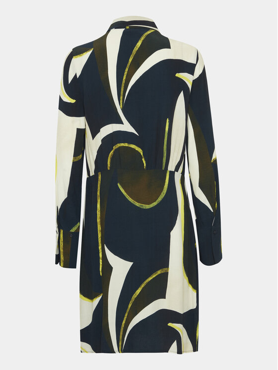 Fransa Fransa Rochie tip cămașă 20613287 Bleumarin Regular Fit