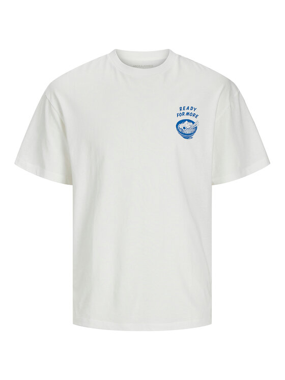 Jack & Jones Jack & Jones T-Shirt Charge 12269384 Biały Relaxed Fit