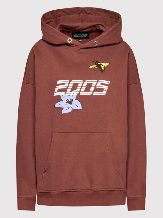 2005 2005 Суитшърт Unisex Garden Кафяв Regular Fit