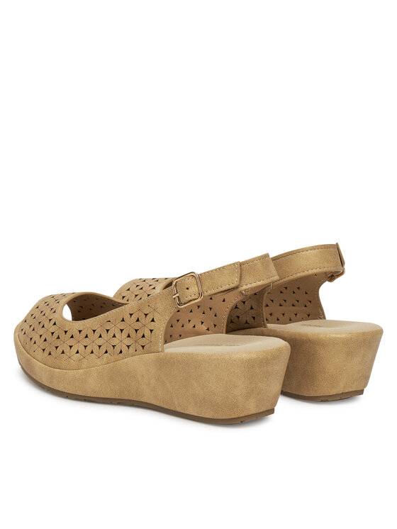 Clara Barson Clara Barson Sandały WFA3906-1 Beżowy