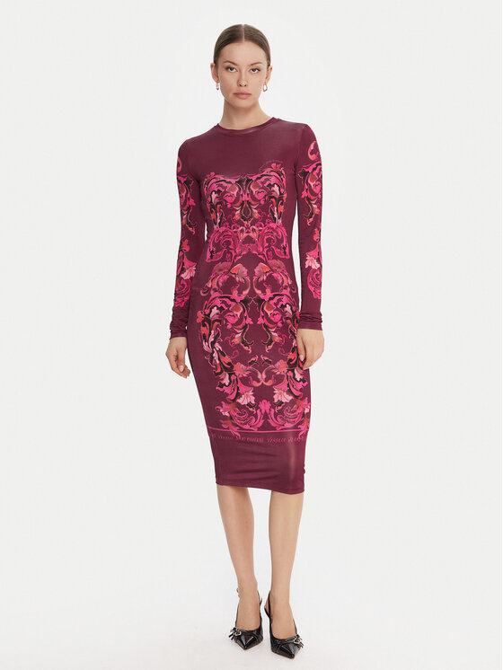 Versace Jeans Couture Versace Jeans Couture Повсякденна сукня 79HAO9P0 JS524 Фіолетовий Slim Fit