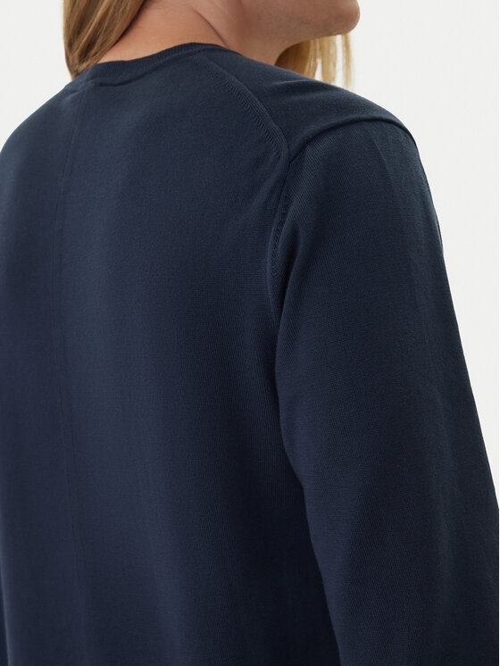 Calvin Klein Calvin Klein Sveter LV040BM343 Tmavomodrá Regular Fit