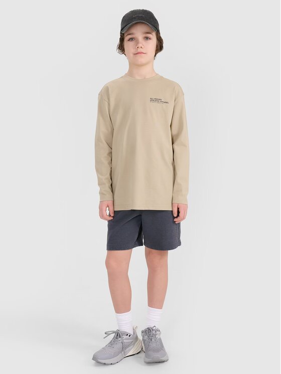 4F 4F Longsleeve 4FJRSS25TLONM538-83S Marrone Oversize