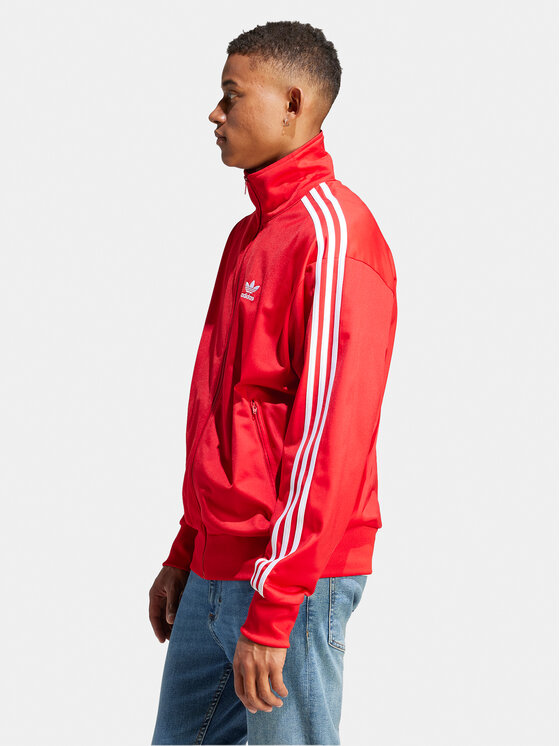 adidas adidas Pulóver adicolor Classics IJ7060 Piros Loose Fit