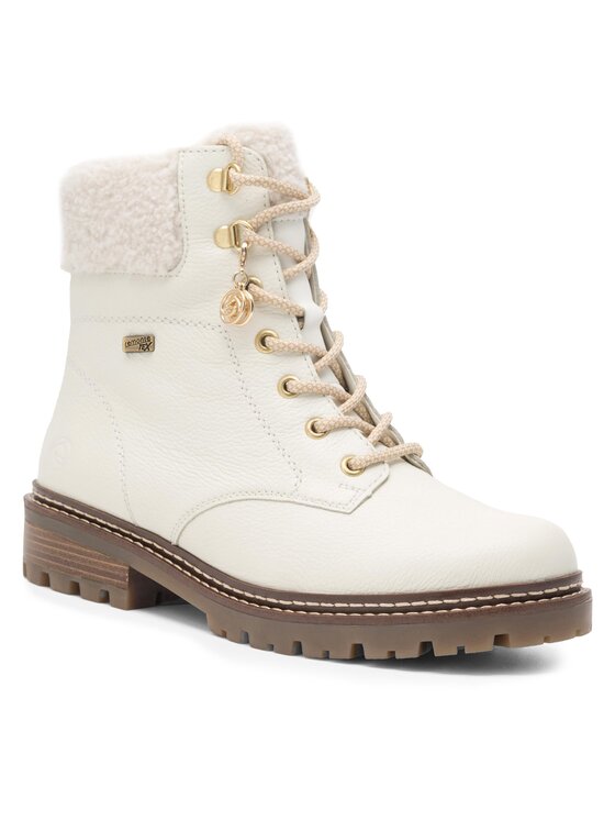Remonte Remonte Trapper stila apavi D0B74-81 Balts
