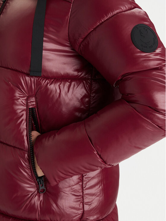Save The Duck Save The Duck Zimski kaput D45510W LOVE21 Tamnocrvena Regular Fit