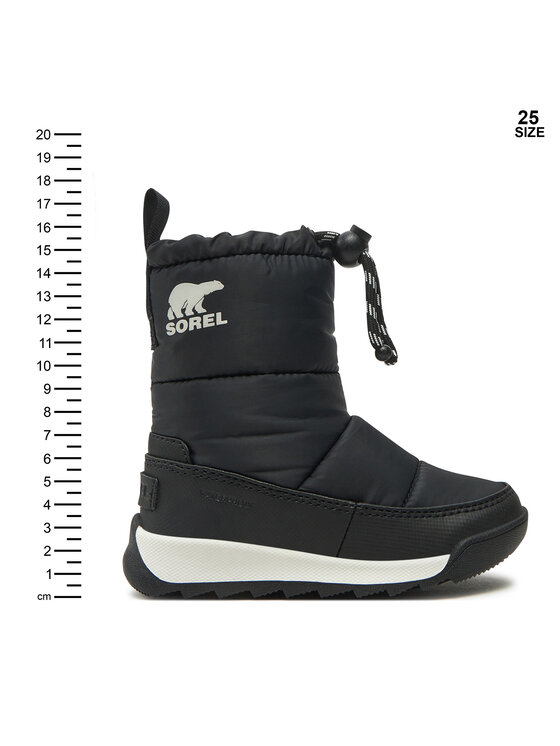 Sorel Sorel Μπότες Χιονιού Whitney II Plus Puffy Wp 2088572010 Μαύρο