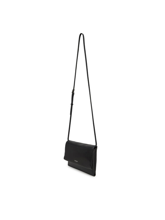 Calvin Klein Calvin Klein Ročna torba Ck Narrate Leather Mini Bag K60K613005 Črna