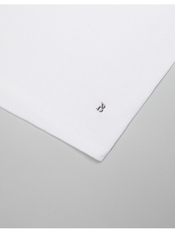 Borgio Borgio Polo dogliani Écru Slim Fit