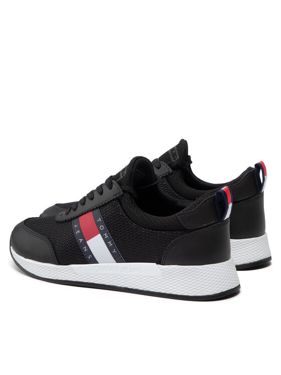 Tommy Jeans Tommy Jeans Sneakersy Flexi Runner Wmn EN0EN01789 Czarny