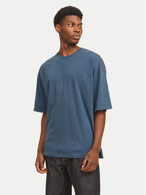 Jack&Jones Jack&Jones T-krekls Charge 12268270 Zils Oversize