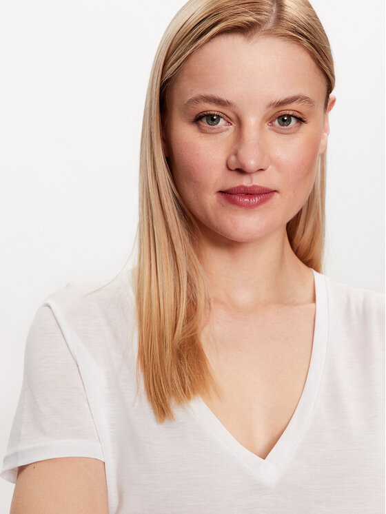 United Colors Of Benetton United Colors Of Benetton Marškinėliai 3NLHE4249 Balta Regular Fit