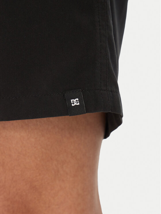 DC DC Sportske kratke hlače ADYWS03079 Crna Relaxed Fit