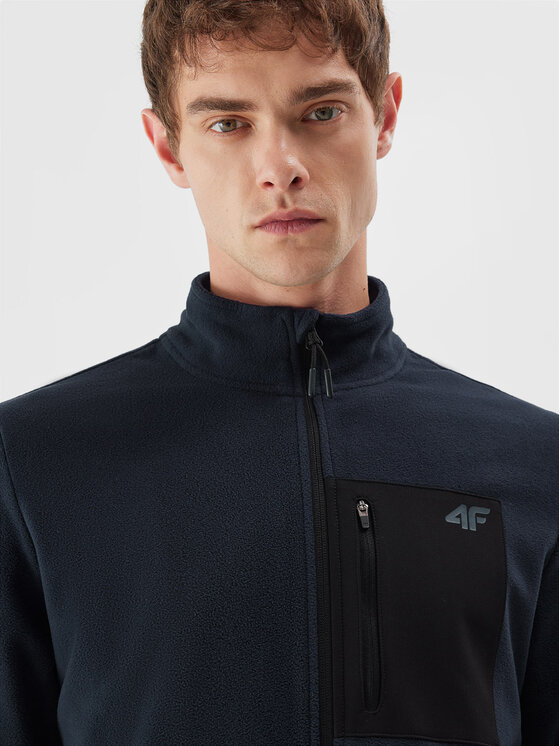 4F 4F Polar 4FAW23TFLEM123 Albastru Regular Fit