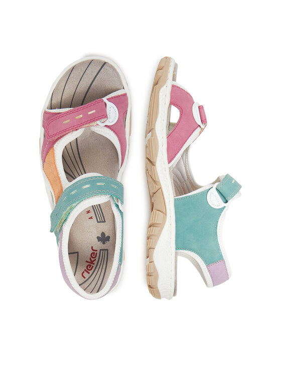 Rieker Rieker Sandalen 68866-92 Rosa