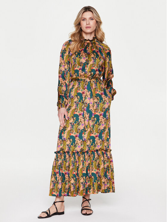 Silvian Heach Silvian Heach Každodenní šaty GPP23382VE Barevná Regular Fit