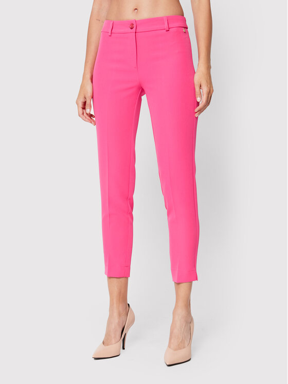 Maryley Chino hlače 22IB52Z/41FU Roza Regular Fit