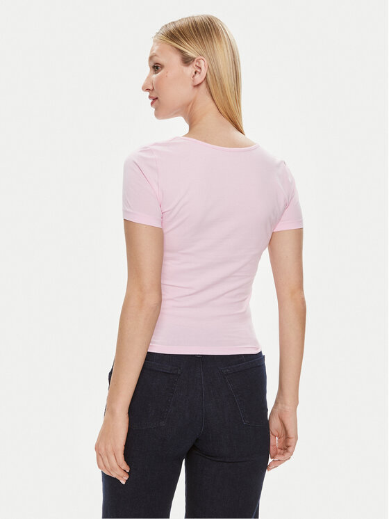 Noisy May Noisy May Majica Mik 27029540 Roza Slim Fit
