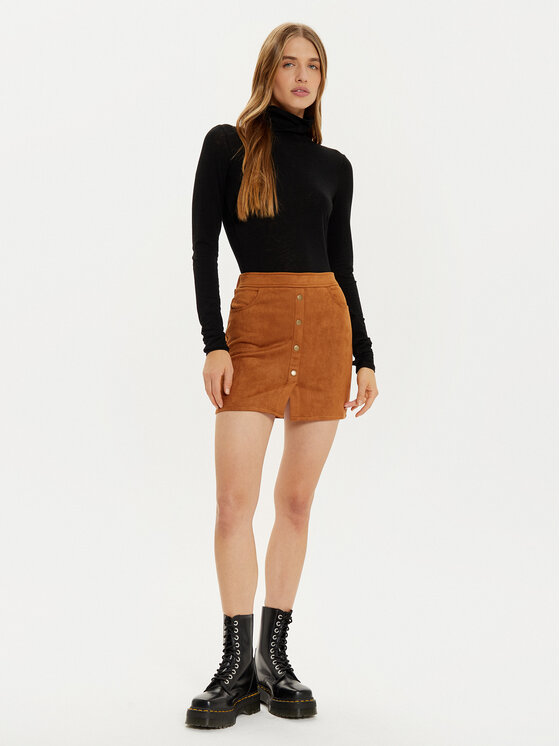 JDY JDY Krilo iz umetnega usnja Sif 15347600 Rjava Regular Fit