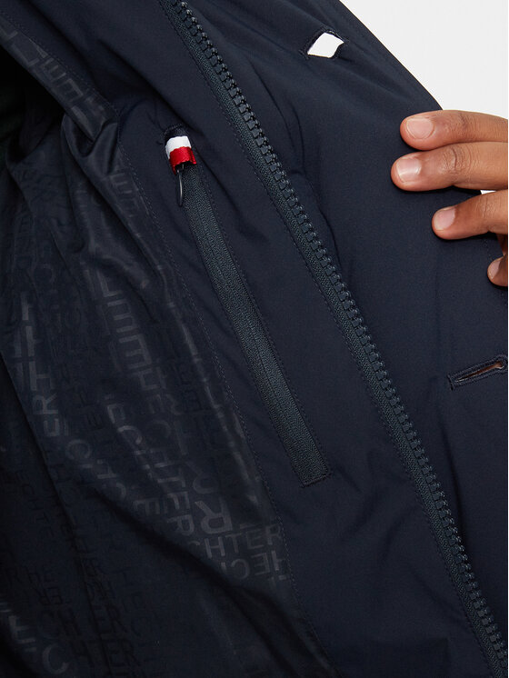 Hechter Paris Hechter Paris Pūkinė striukė 50168 142205 Tamsiai mėlyna Regular Fit