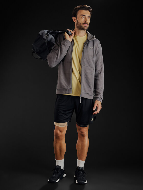 4F 4F Szorty sportowe GOLDEN WARRIOR Czarny Regular Fit