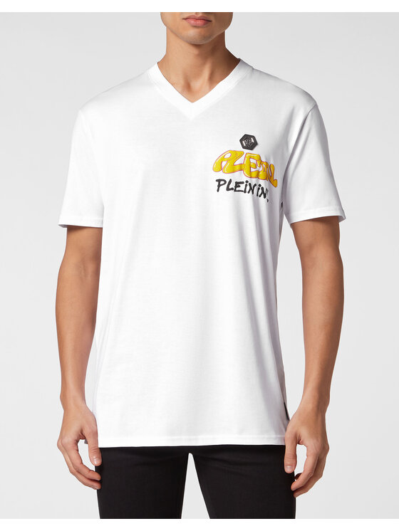 PHILIPP PLEIN PHILIPP PLEIN T-shirt 15491 Bianco Regular Fit