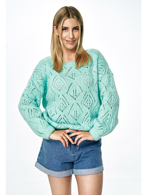 FIGL FIGLFIGL Maglione M887 Verde Oversize
