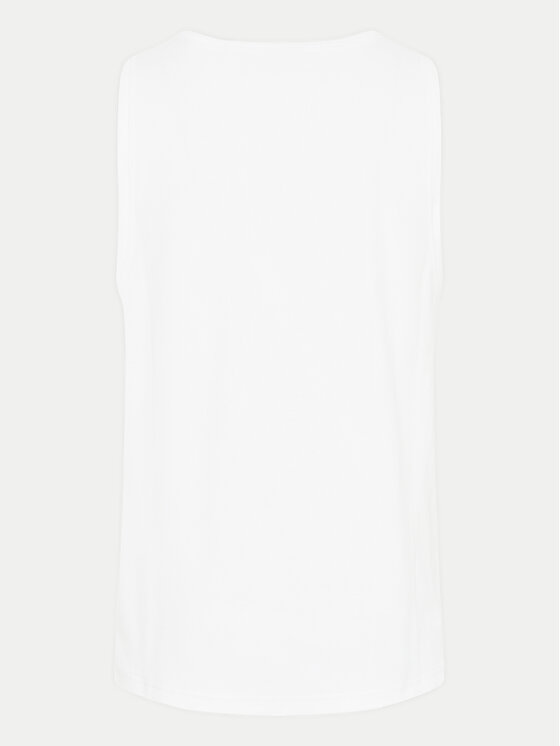 Solid Solid Tank top 21108248 Bijela Regular Fit