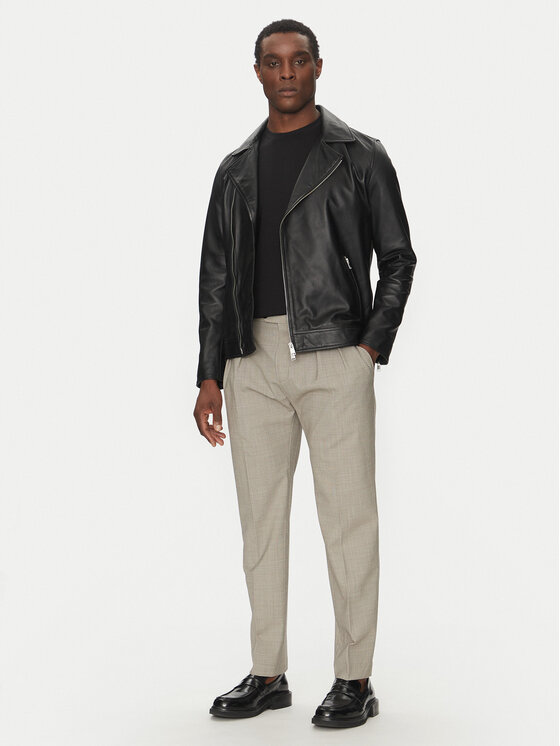 Liu Jo Liu Jo Giacca di pelle QA5246 P0385 Nero Regular Fit