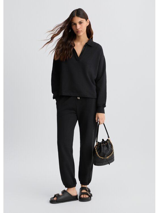 Liu Jo Liu Jo Felpa TA5047FS00022222 Nero Regular Fit