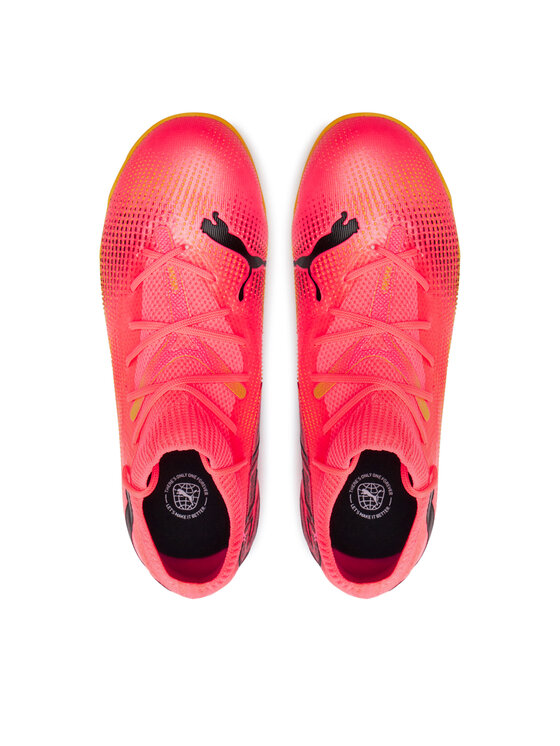 Puma Puma Buty do piłki nożnej Future 7 Match Tt + Mid Jr 107731-03 Różowy