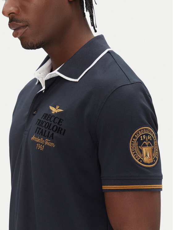 Aeronautica Militare Aeronautica Militare Polo 251PO1859P191 Tamnoplava Regular Fit