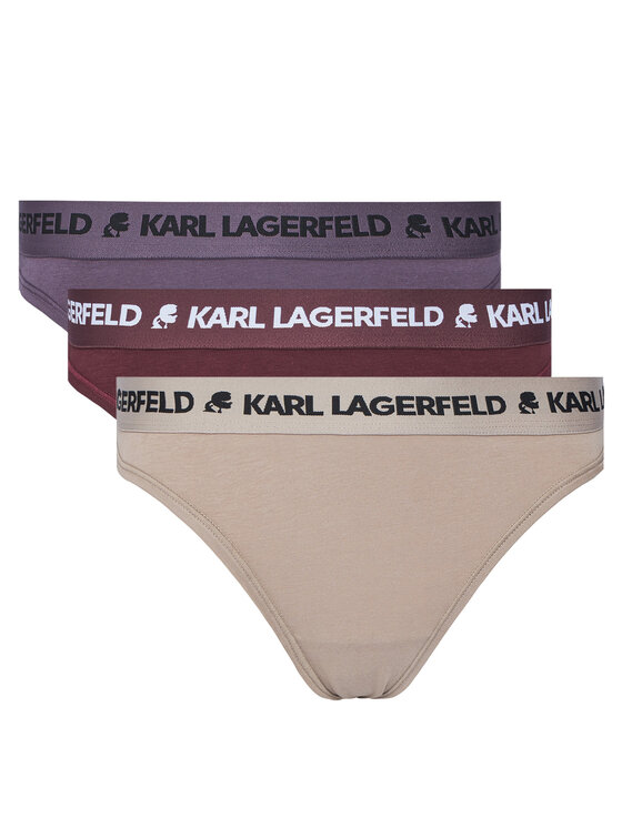 KARL LAGERFELD KARL LAGERFELD 3er-Set Stringtangas A1W47158 Bunt