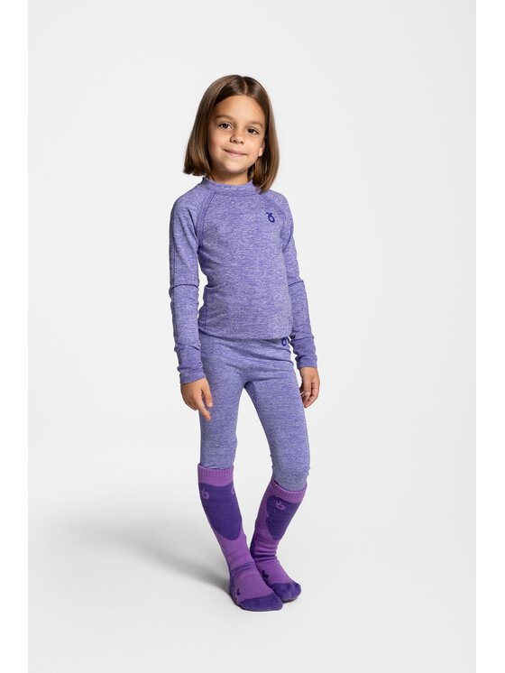 Lemon Explore Lemon Explore Bielizna termoaktywna dolna ZL4187101ACG-016 Fioletowy Regular Fit