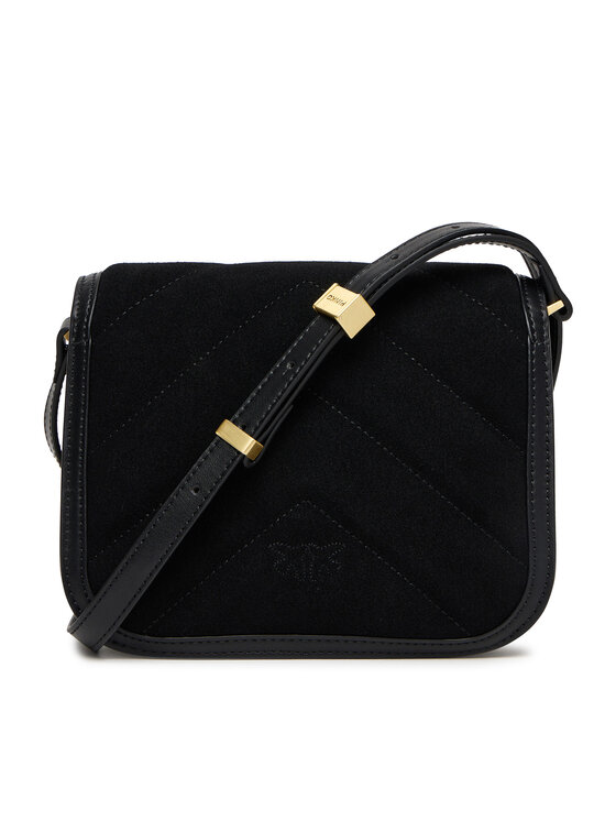 PINKO PINKO Torbica Love Box Bag Fl Mini AI 25-26 PLTT 104297 A2JH Crna