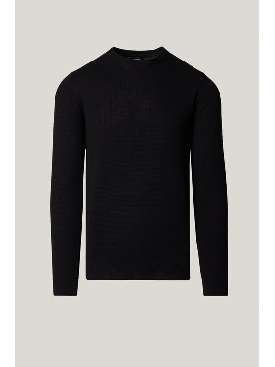 Próchnik Próchnik Sweter PM17 SW073225000114 Czarny Regular Fit