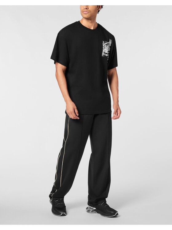 Plein Sport Plein Sport T-shirt 24063 Nero Regular Fit