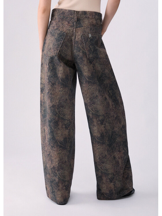 Liu Jo Liu Jo Pantaloni di tessuto UF6163T684AL9146 Marrone Regular Fit