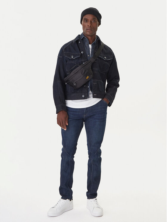 G-Star Raw G-Star Raw Džínsy Kitoh 3D D27395-D441 Tmavomodrá Slim Fit
