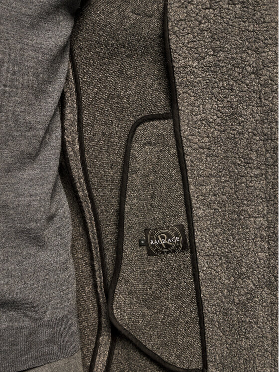 Rage Age Rage Age Palton de lână Cold Blood M1 Gri Regular Fit