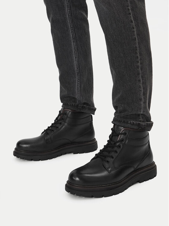 Badura Badura Schnürschuhe CHARLIE-02 MI08 Schwarz