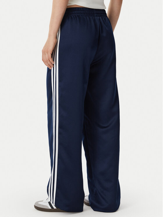 adidas adidas Teplákové kalhoty Satin Sst Loose Trackpant KS7339 Tmavomodrá Relaxed Fit